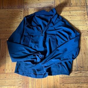 NWOT ALO Yoga Nylon 1/2 Zip Size S